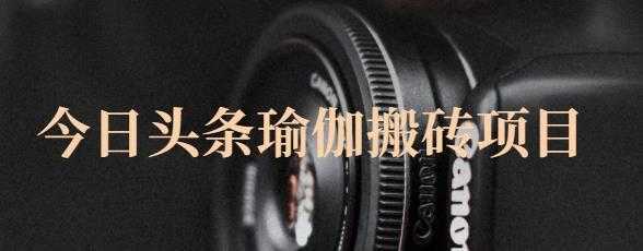 猎人社区·今日头条瑜伽搬砖项目,单号一天几十收入,可以批量操作!