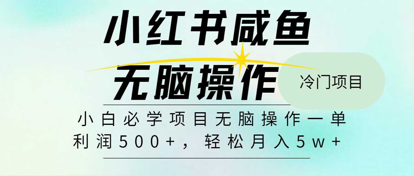 2024最热门赚钱暴利手机操作项目,简单无脑操作,每单利润最少500