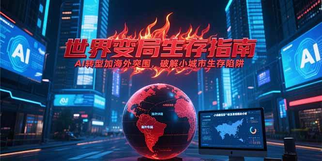 付费文章《世界变局生存指南,AI转型加海外突围,破解小城市生存陷阱》