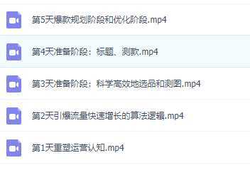 淘系爆款打造特训营：这是一套可复制的打爆款标准化流程
